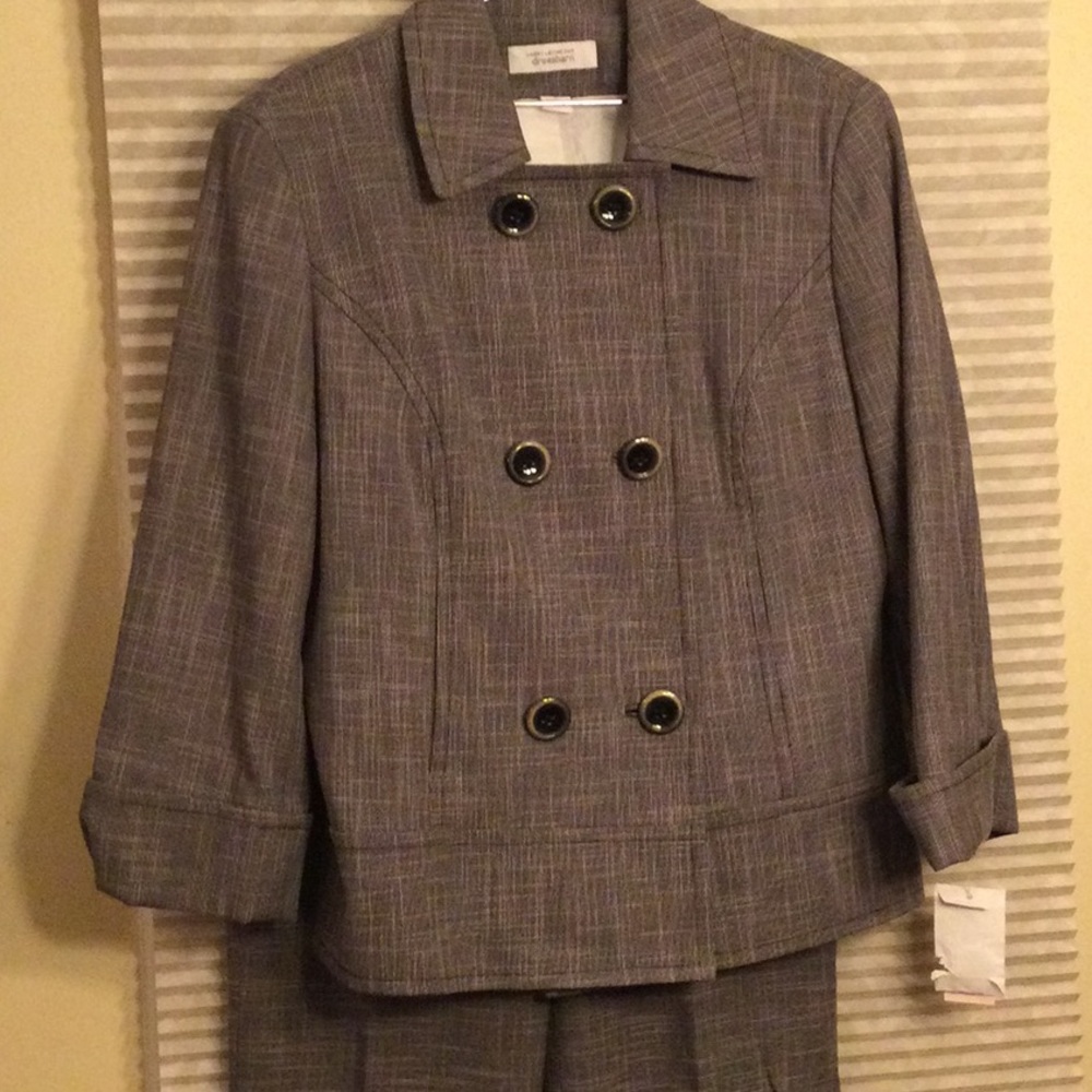 Double breasted pant suit, see close pic for color